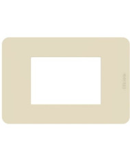 PLACCA MATIX GO 3 MODULI AVORIO IN TECNOPOLIMERO