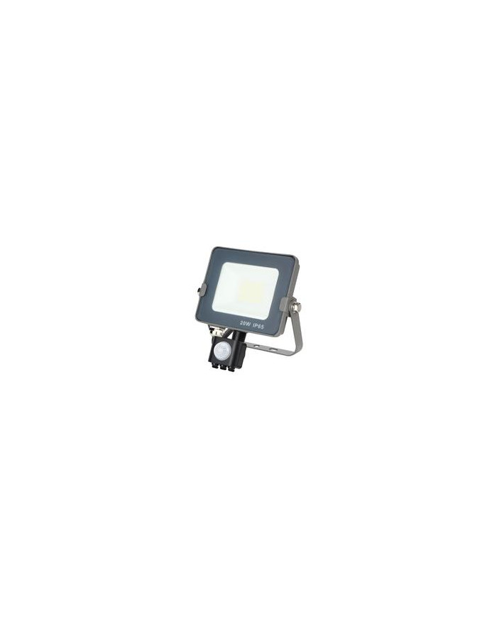FARO SLIM GRIGIO IP65 LED 20W 6500K LUCE FREDDA