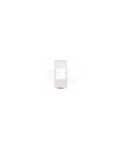 COVER X PRESE RJ45 1 MODULO LIVING BIANCO