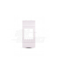 COVER PER PRESE RJ45 1 MODULO LIVING BIANCO COMPATIBILE