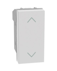 DOPPIO PULSANTE INTERBLOCCATO 1P (NO) + 1P (NO)10A 250VAC MATIX GO