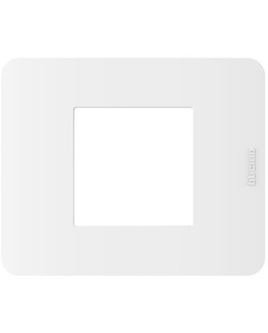 PLACCA MATIX GO 2 MODULI BIANCA