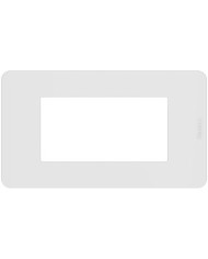 PLACCA MATIX GO 4 MODULI GREY IN TECNOPOLIMERO