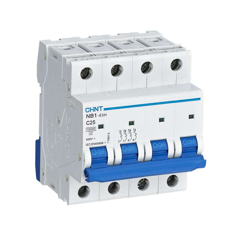 INTERRUTTORE MAGNETOTERMICO 4P 25A 10KA CURVA C