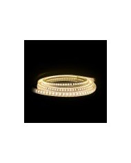 STRISCIA LED 50MT. 220V 8W/MT. 120LED/MT. 2700K°