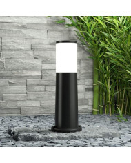 PALETTO DA GIARDINO NERO 40CM 1E27 CCT