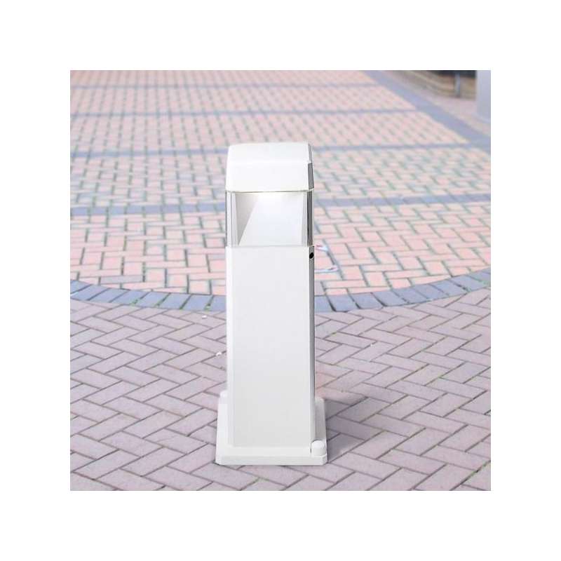 PALETTO DA GIARDINO BIANCO 50CM 1GX53 IP55