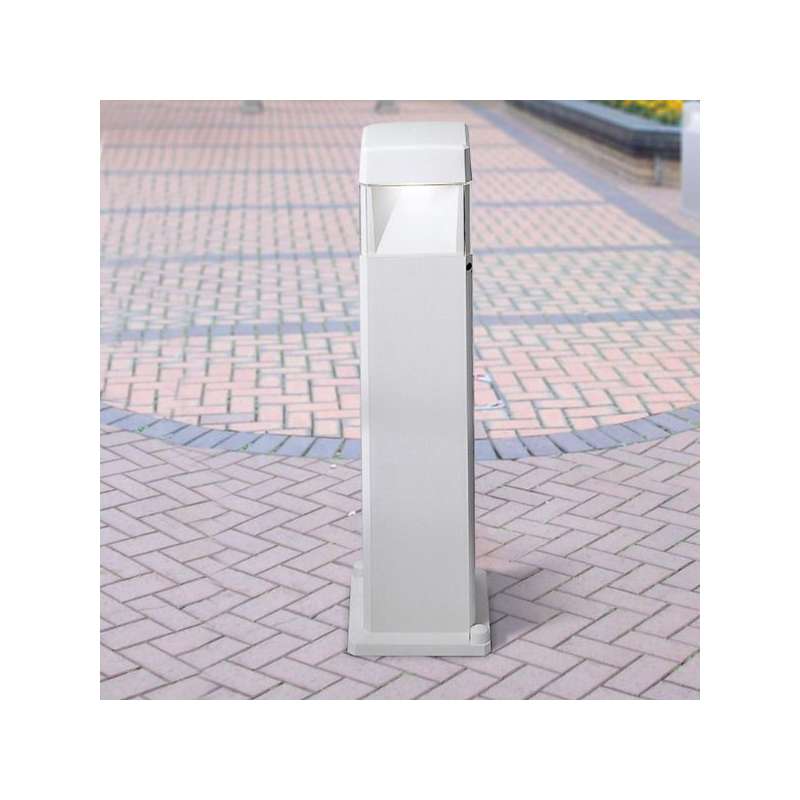 PALETTO DA GIARDINO BIANCO 80CM 1GX53 3W IP55