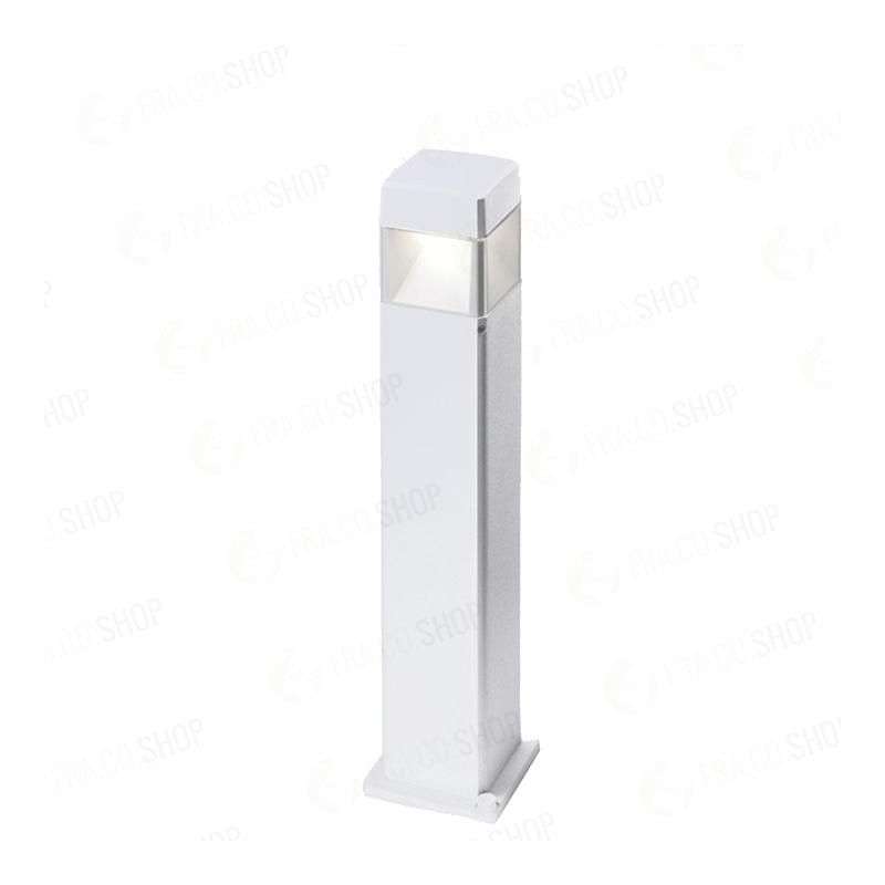 PALETTO DA GIARDINO BIANCO 80CM 1GX53 7W 4000K