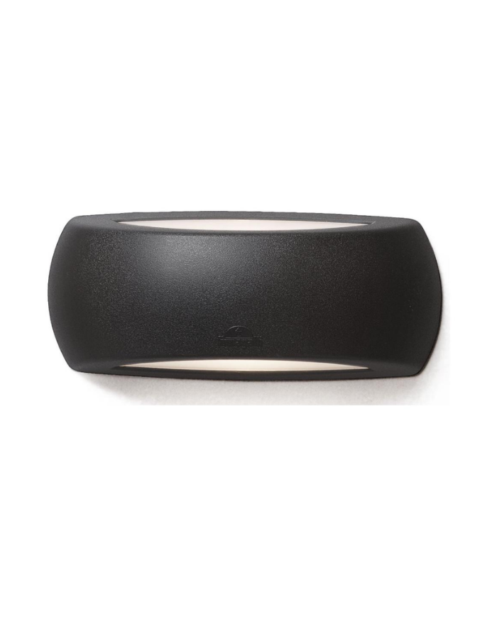 APPLIQUE DA ESTERNO 1E27 NERO OPALE IP66