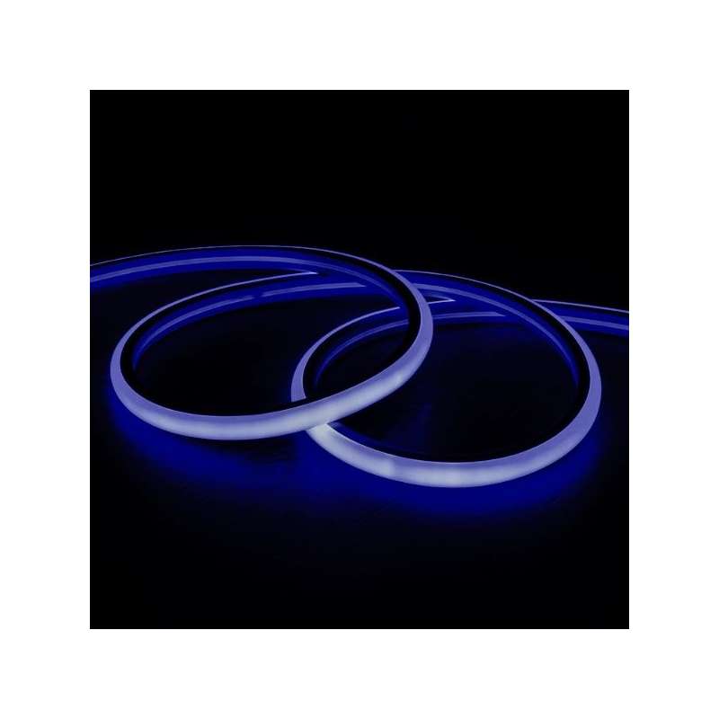 BOBINA STRISCIA LED 50MT 24V 8W/M 120LED/M BLU