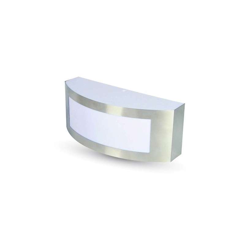 APPLIQUE A PARETE DA ESTERNO 1E27 ALLUMINIO SPAZZO