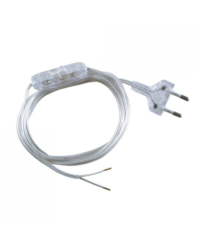 CAVO ALIMENTAZIONE PER ABAT-JOUR CON INTERRUTTORE