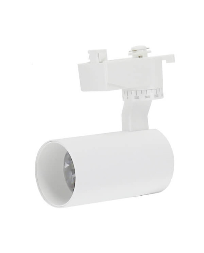 SPOT A LED PER BINARIO MONOFASE BIANCO 12W 3000K