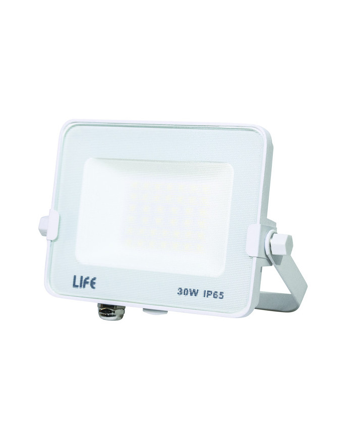 FARO SLIM BIANCO IP65 LED 30W 6500K LUCE FREDDA