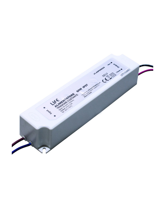 ALIMENTATORE SWITCHING 24V 2.5A 60W IP67