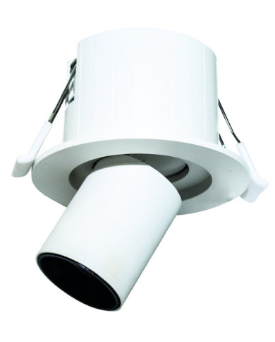 PUNTO LUCE DA INCASSO ESTRAIBILE 6W IP20 600LM