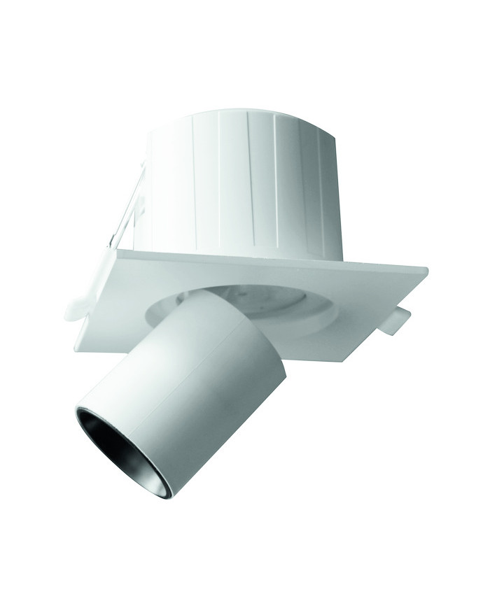PUNTO LUCE DA INCASSO QUADRATO ESTRAIBILE 6W IP20
