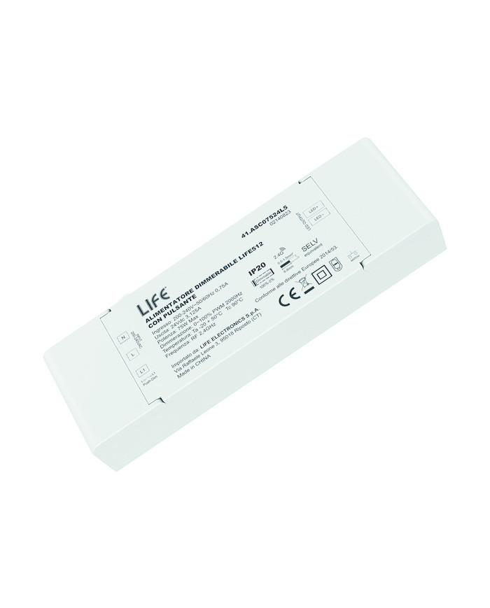 ALIMENTATORE WIRELESS 2,4GHZ 24V 75W 3,125A IP20