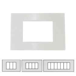 PLACCA 3P BIANCA SATINATA LIVING LIGHT