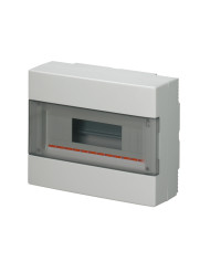 CENTRALINO DA PARETE CON SPORTELLO 12 MODULI PARETI LISCE IP40
