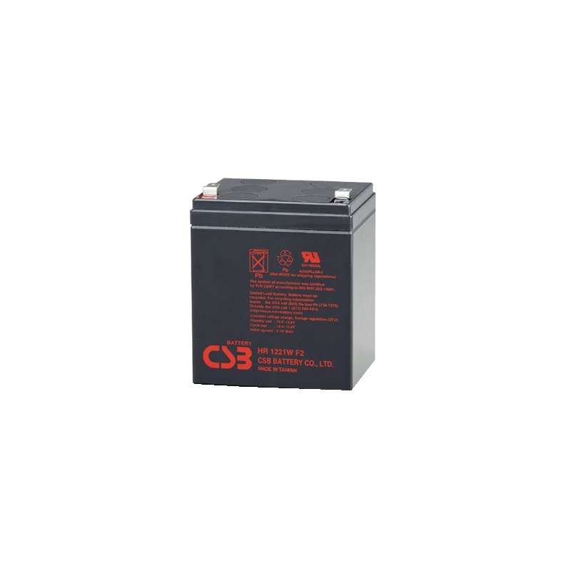 HR1221W - BATTERIA AL PIOMBO CSB HR 1221W F2
