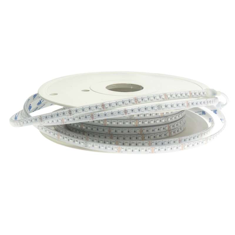 STRISCIA LED 24V 12W/M IP65 5MT RGB SMD3535