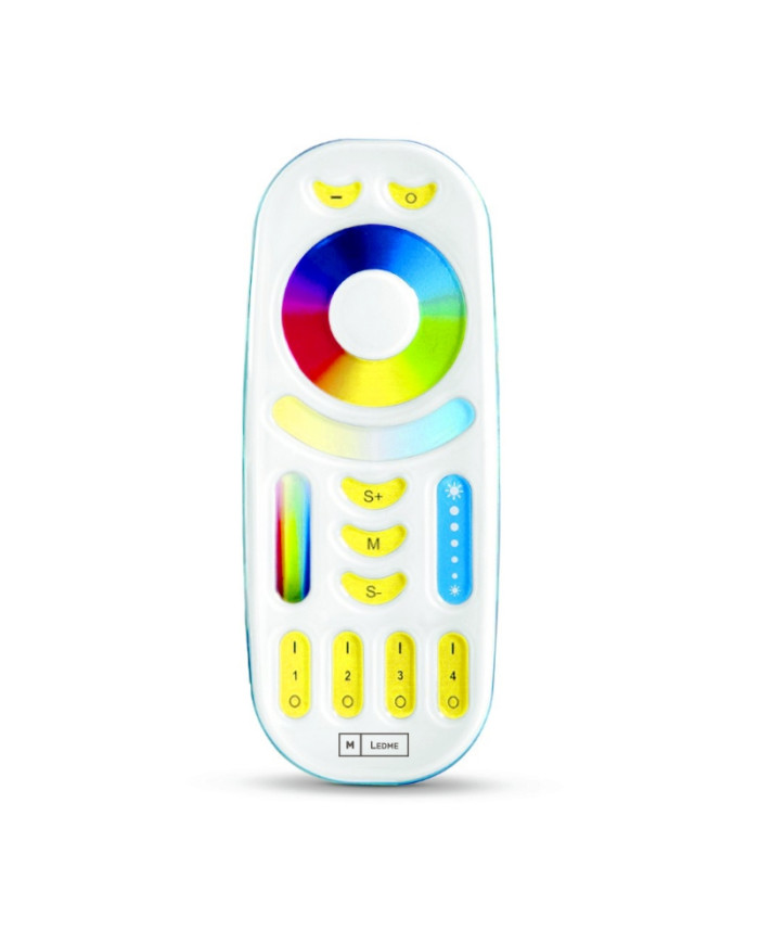 TELECOMANDO RF PER DIMMER LED RGB+CCT 4 ZONE