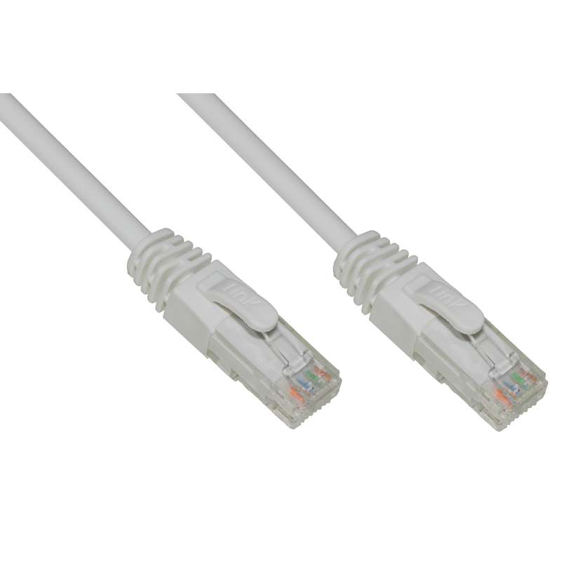 CAVO PATCH UTP CAT. 6 NON SCHERMATO AWG24 GRIGIO
