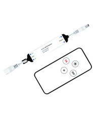 KIT DIMMER 1CH CON RADIOCOMANDO IR 12/24VDC 4A CON CONNETTORI DC 5,5MM