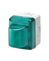 SPIA DI SEGNALAZIONE PER ESTERNO IP55 230V VERDE