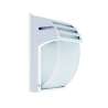 APPLIQUE A PARETE DA ESTERNO BIANCO IP44 1E27