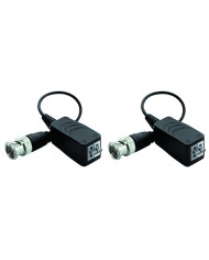 VIDEO BALUN SPINA BNC IN RAME CON 9CM DI CAVO 2PIN