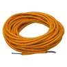 CAVO ELETTRICO SETATO DORATO 2X0,75