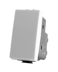 DOPPIO PULSANTE 10A 220V MATIX COMPATIBILE