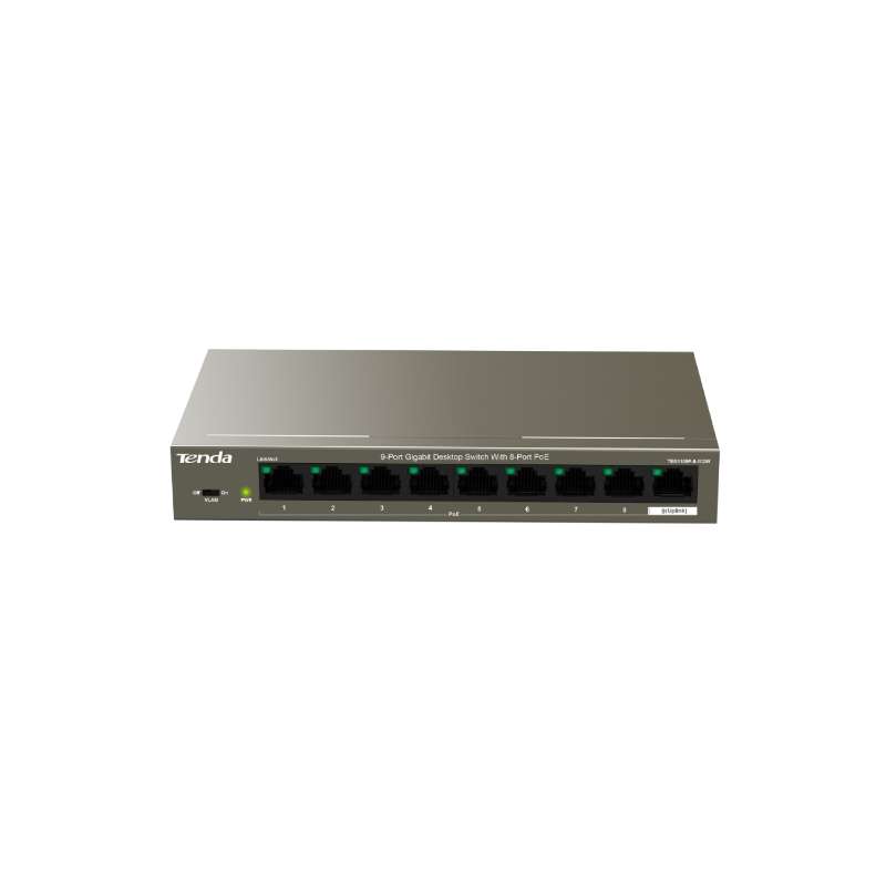 SWITCH DI RETE 8 PORTE POE GIGABIT 10/100/1000