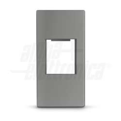 COVER PER PRESE KEYSTONE 1 MODULO MATIX GO GRIGIO