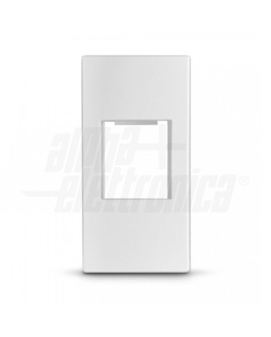 COVER PER PRESE KEYSTONE 1 MODULO MATIX GO BIANCO