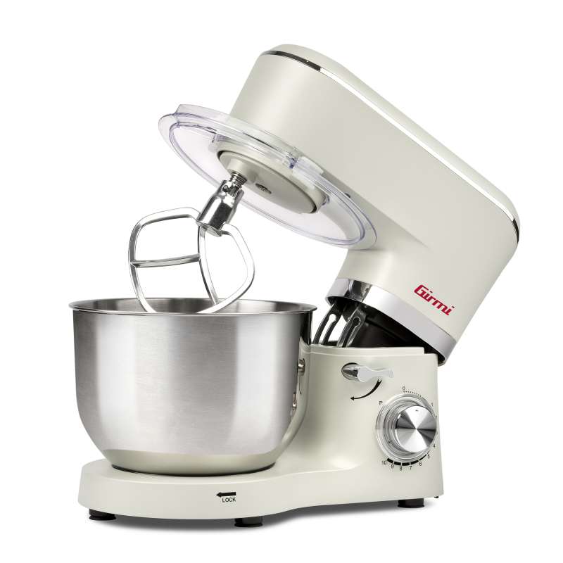 IMPASTATORE PROFESSIONALE MULTIFUNZIONE 6L 1300W