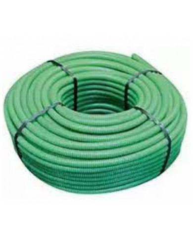 TUBO CORRUGATO DOPPIOSTRATO D25 VERDE 50MT