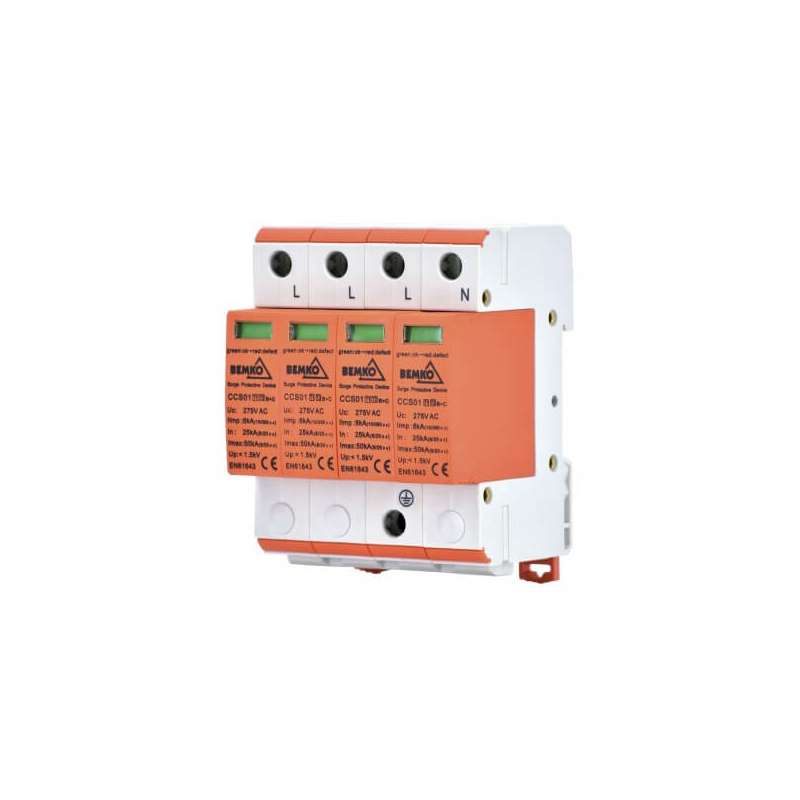 SCARICATORE DI SOVRATENSIONE 4P - 5KA (10/350)
