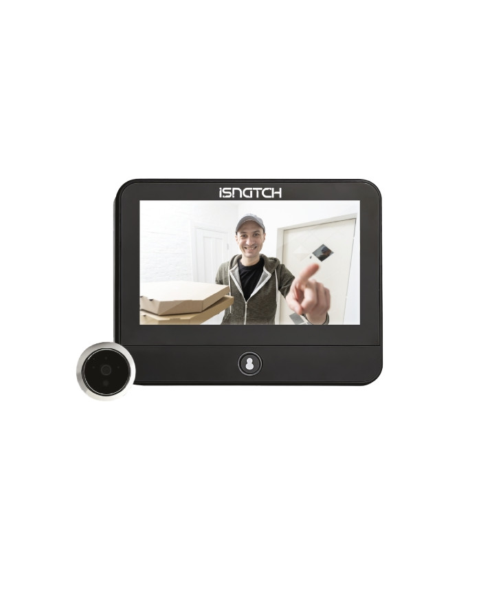SPIONCINO DIGITALE SMART 2MP CON DISPLAY 4,3