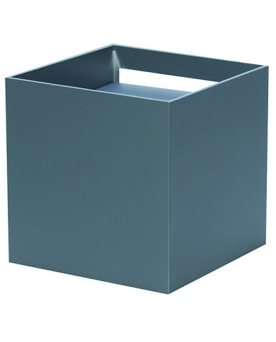 APPLIQUE A LED QUADRATO 12,5W IP65 220V GRIGIO