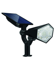 Punto Luce da giardino ad energia SOLARE, IP65, 200LM, 3000K/4000K, BA120°, CRI80, P.Solare 1.5W