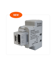 ALIMENTATORE PRESA USB A+C PD 20W 5V