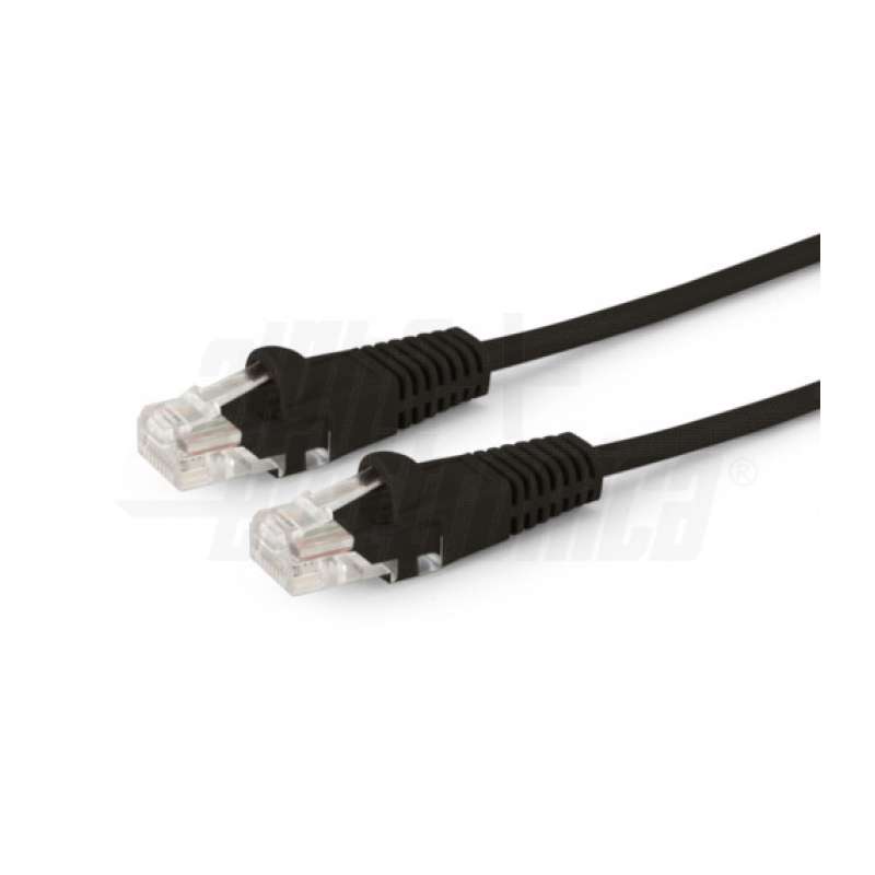 CAVO DI RETE PATCH IN RAME CAT.6A NERO S/FTP-LDPE