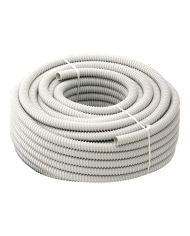 TUBO GUAINA FLESSIBILE SPIRALATA DIFLEX  D25 30MT GRIGIA