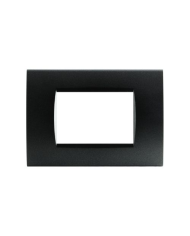 PLACCA 7P NERA COMPATIBILE LIVING INTERNATIONAL