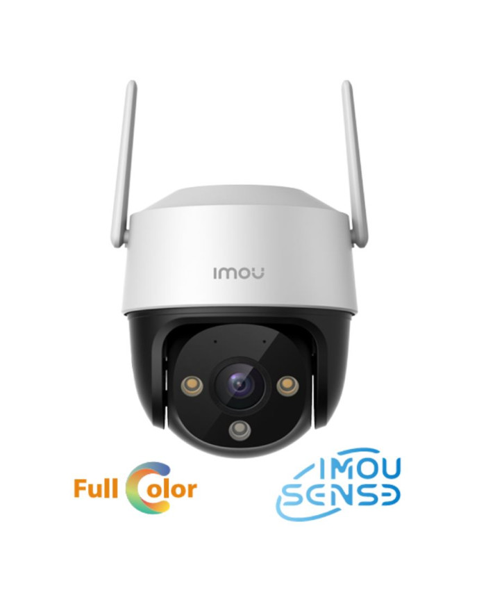 TELECAMERA DOME 2C 2K PTZ IP/WI-FI FULL-COLOR 3MP