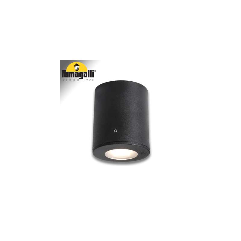 PUNTO LUCE DA PARETE A LED ROTONDO 3,5W CCT NERO